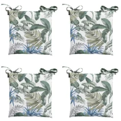 Madison - Sitzkissen Bliss blau - Ca. 46x46 cm - 4er-Set< Sitzkissen