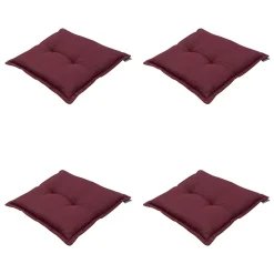 Madison Sitzkissen-- Sitzkissen Panama bordeaux - Ca. 50x50 cm - 4er-Set