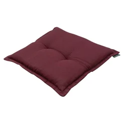Madison Sitzkissen-- Sitzkissen Panama bordeaux - Ca. 50x50 cm - 4er-Set