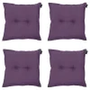 Madison - Sitzkissen Panama lila - Ca. 50x50 cm - 4er-Set< Sitzkissen