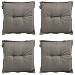Madison - Sitzkissen Rib Liver - Ca. 50x50 cm - 4er-Set< Sitzkissen