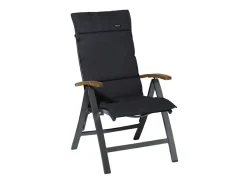 Madison Basic Black Fiber Gartenkissen< Stuhlkissen