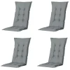 Madison Stuhlkissen-Basic Gartenstuhlkissen - 4er-Set