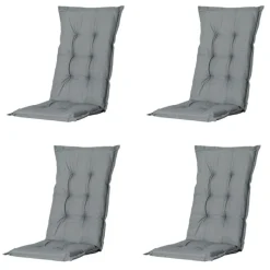 Madison Stuhlkissen-Basic Gartenstuhlkissen - 4er-Set
