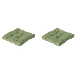 Madison Sitzkissen-Basic grün Sitzkissen - 2er Set