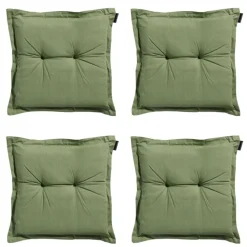 Madison Sitzkissen-Basic grün Sitzkissen - 4er Set