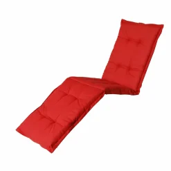 Madison Basic Red 200x65 Liegekissen< Liegenauflagen