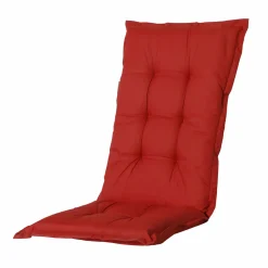 Madison Stuhlkissen^Basic rote Gartenstuhlkissen - 4er-Set