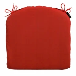 Madison Basic rotes Sitzkissen - 4er Set< Sitzkissen