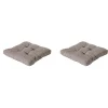Madison Basic Taupe Sitzkissen - 2er Set< Sitzkissen