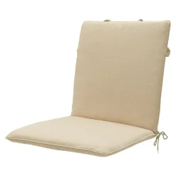 Madison Stuhlkissen-Beige Canvas Eco+ Stapelbare Stuhlkissen - 4er-Set