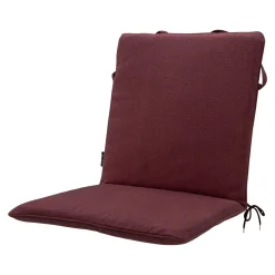 Madison Bordeaux Canvas Eco+ Stapelbare Stuhlkissen - 4er-Set< Stuhlkissen
