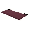 Madison Bankauflage Outdoor-Bordeaux Sofakissen aus recyceltem Segeltuch 170 x 48 cm