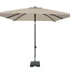 Madison Sonnenschirme-Corsica 200 x 250 Push-up-Sonnenschirm – Ecru