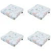 Madison Sitzkissen-Donna Azurblaues Canvas Eco+ Sitzkissen - 4er Set