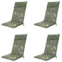 Madison Stuhlkissen^Donna grünes Canvas Eco+ Gartenstuhlkissen - 4er-Set