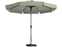 Madison Sonnenschirme-Flores 300 cm Sonnenschirm - Ecru