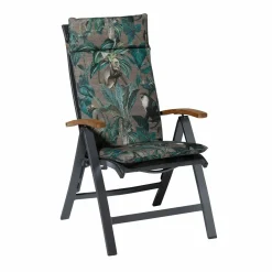 Madison Stuhlkissen^Floris Grey 120x50 Kissen mit hoher Rückenlehne