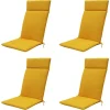 Madison Stuhlkissen^Gold Canvas Eco+ Gartenstuhlkissen - 4er-Set