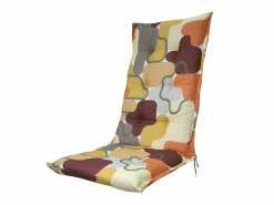 Madison Stuhlkissen-Grafi Bordo Outdoor-Gartenkissen mit hoher Rückenlehne