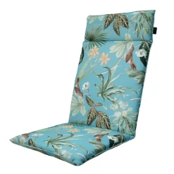 Madison Stuhlkissen-Grasse Aqua Gartenstuhlkissen - 4er-Set