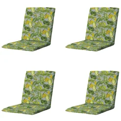 Madison Stuhlkissen-La Grave Stapelbare Stuhlkissen – 4er-Set