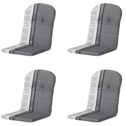 Madison Stuhlkissen-Garten-Tub-Stuhlkissen - 4er-Set