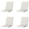 Madison Stuhlkissen^Naples Sand Stapelbare Stuhlkissen - 4er-Set