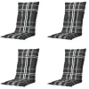 Madison Stuhlkissen-Nils taupe Gartenstuhlauflage - Set von 4