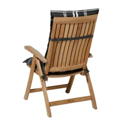 Madison Stuhlkissen-Nils taupe Gartenstuhlauflage - Set von 4