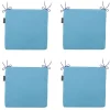 Madison Sitzkissen-Panama aqua Sitzkissen - 4er Set