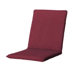 Madison Stuhlkissen-Panama bordeaux Stapelbare Stuhlkissen - 4er-Set