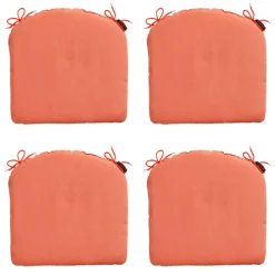 Madison Sitzkissen-Panama Flame Orange Sitzkissen - 4er Set