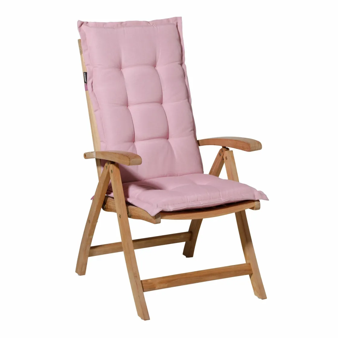 Madison Stuhlkissen-Panama Gartenstuhlkissen in zartem Rosa – 4er-Set