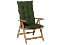 Madison Stuhlkissen-Panama Green Gartenstuhlauflage mit niedriger Rückenlehne
