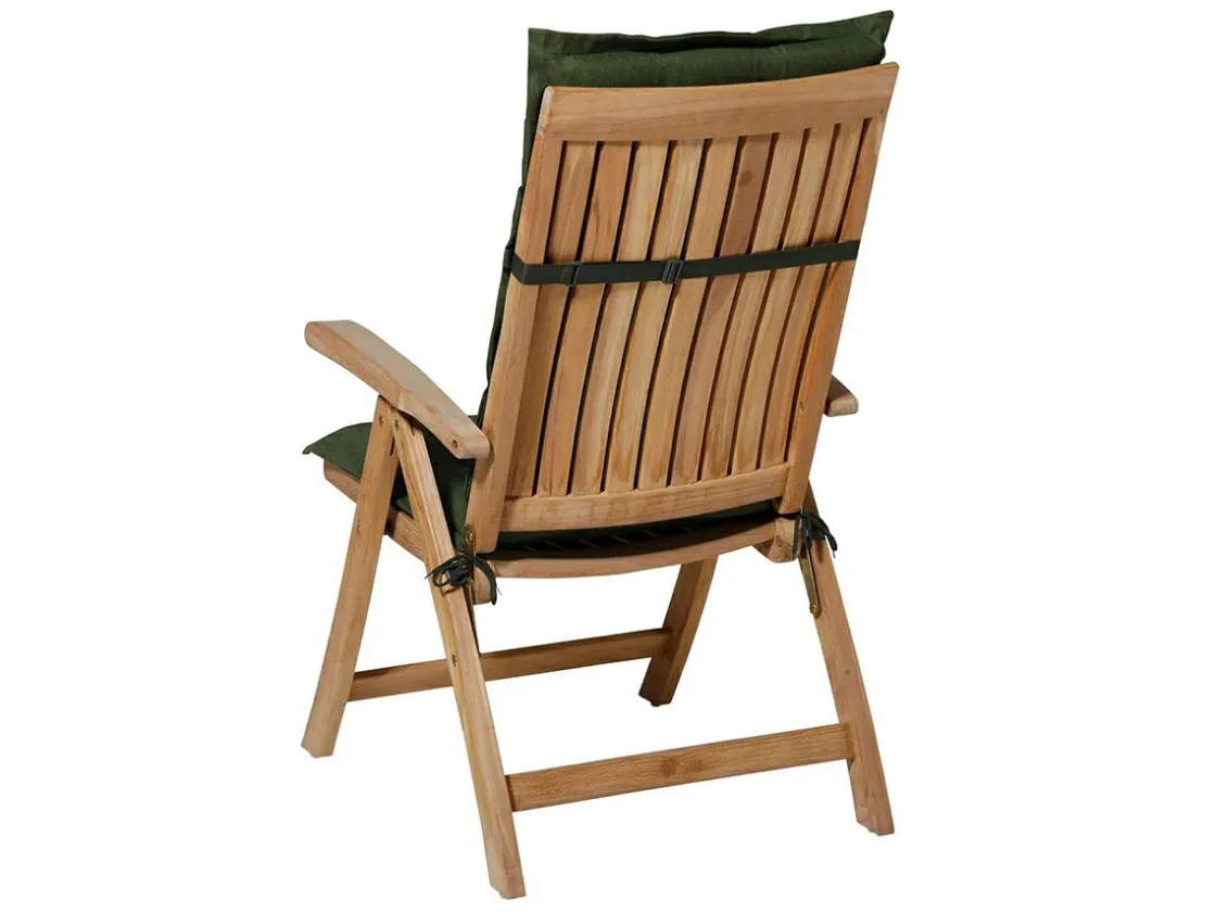 Madison Stuhlkissen-Panama Green Gartenstuhlauflage mit niedriger Rückenlehne