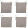 Madison Sitzkissen-Panama Jute-Sitzkissen – 4er-Set