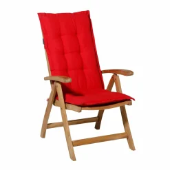 Madison Stuhlkissen^Panama Red 105x50 Kissen für niedrige Rückenlehne