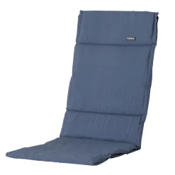 Madison Stuhlkissen-Panama Saphirblau Gartenkissen - 4er-Set