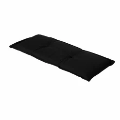Madison Bankauflage Outdoor^Panama Schwarz 120 x 48 Bankkissen