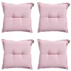 Madison Sitzkissen-Panama Sitzkissen in zartem Rosa – 4er-Set