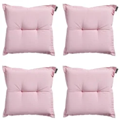 Madison Sitzkissen-Panama Sitzkissen in zartem Rosa – 4er-Set