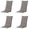 Madison Stuhlkissen^Panama Taupe Gartenstuhlkissen - 4er-Set