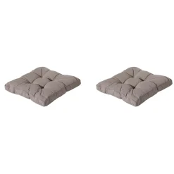 Madison Sitzkissen-Panama Taupe Sitzkissen - 2er Set