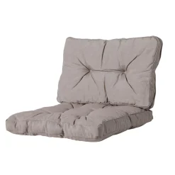 Madison Sitzkissen-Panama Taupe Sitzkissen - 2er Set