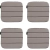 Madison Sitzkissen-Panama Taupe Sitzkissen - 4er Set