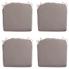 Madison Sitzkissen-Panama Taupe Sitzkissen - 4er Set