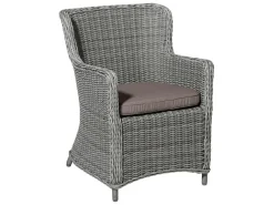 Madison Sitzkissen-Panama Taupe Weidengeflecht universal Sitzkissen
