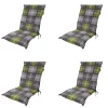Madison Stuhlkissen^Patchy Olive Gartenstuhlkissen - 4er-Set
