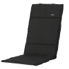 Madison Stuhlkissen-Rib Black Fiber Gartenkissen